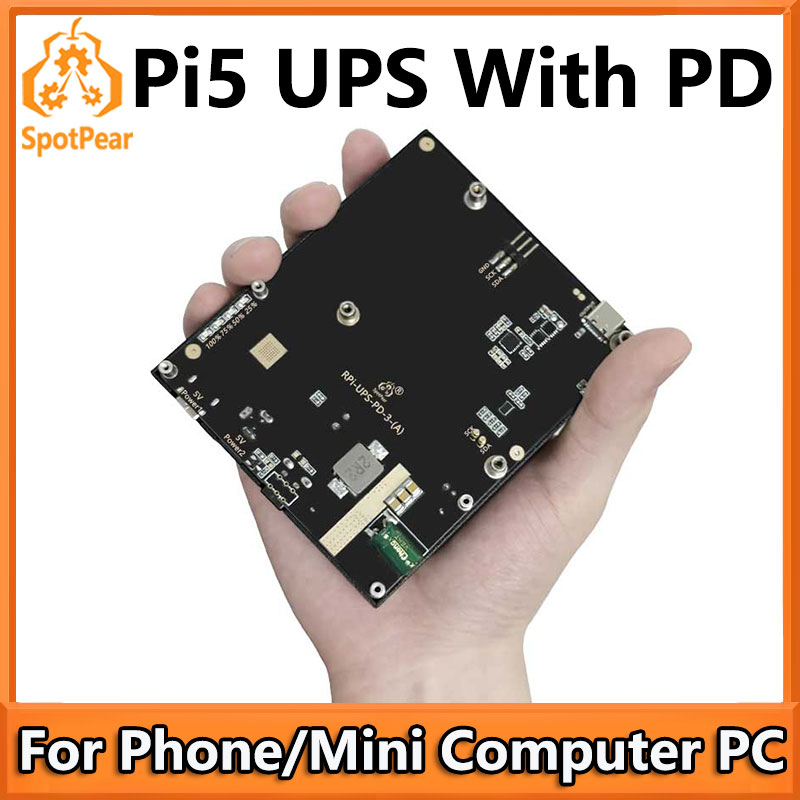 Pi Power Supply - Raspberry Pi 5 / 4B UPS