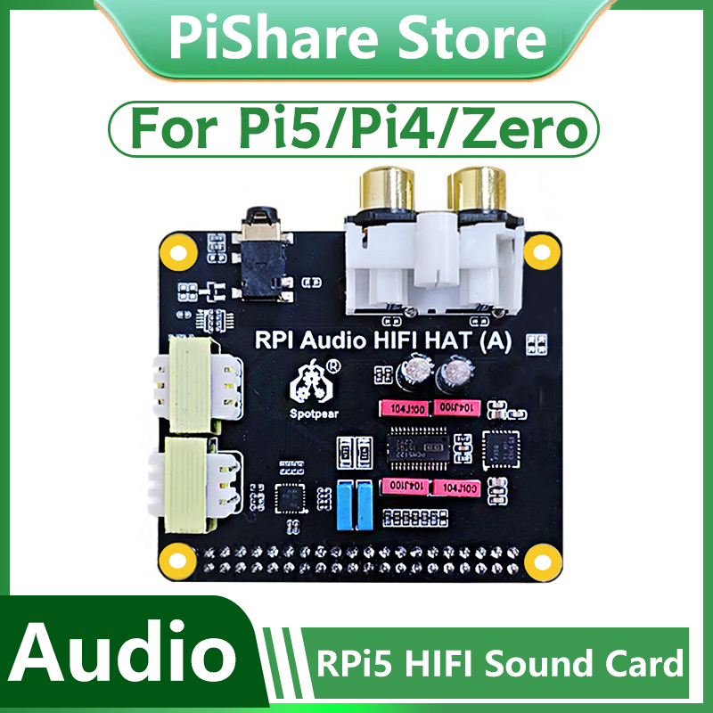 Pi Zero - Raspberry Pi 5 PCM5122 I2S Audio