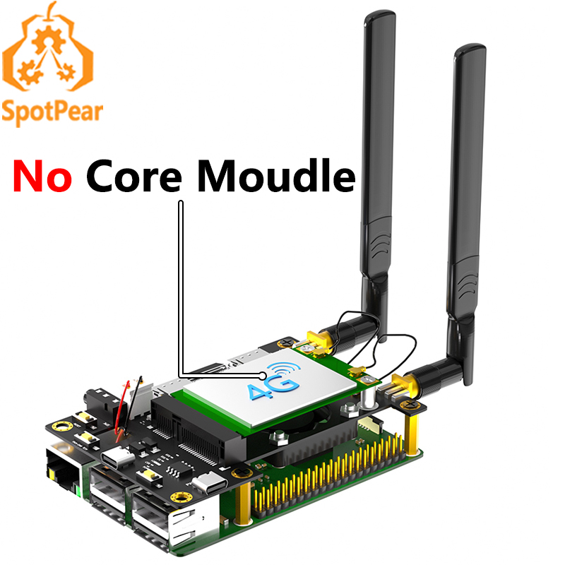 Raspberry Pi 3G/4G & LTE HAT M - Pi Cooler ulasan dan harga