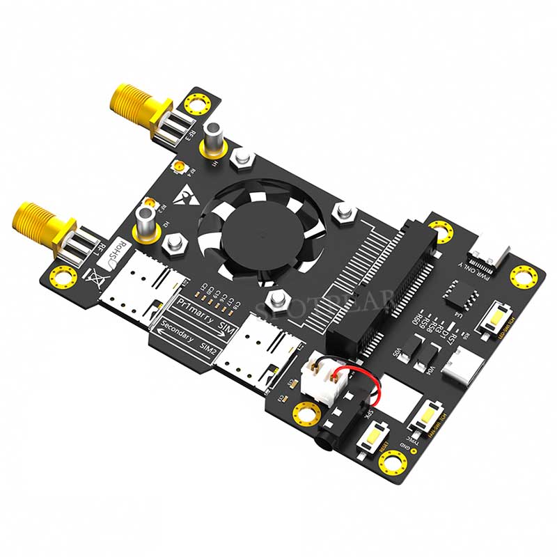 Raspberry Pi 3G/4G & LTE HAT M - Pi Cooler ulasan dan harga
