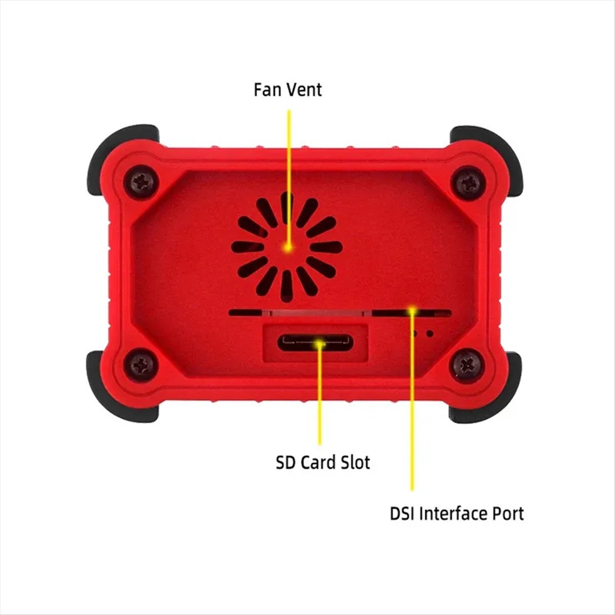 T1032C-For 4 Aluminum Case wit - Pi Cooler ulasan dan harga