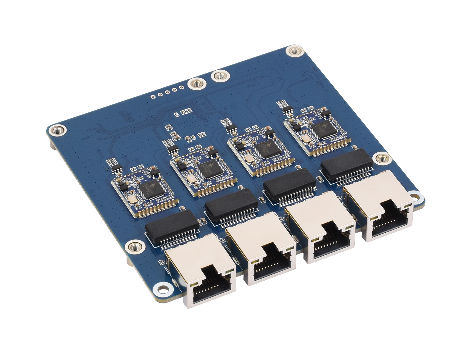 Waveshare PCIe TO 4-Ch Gigabit - Raspberry Pi 4 ulasan dan harga