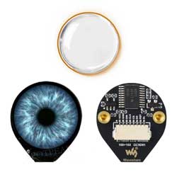 Waveshare 0.71inch Double Eye  - Pi Display ulasan dan harga