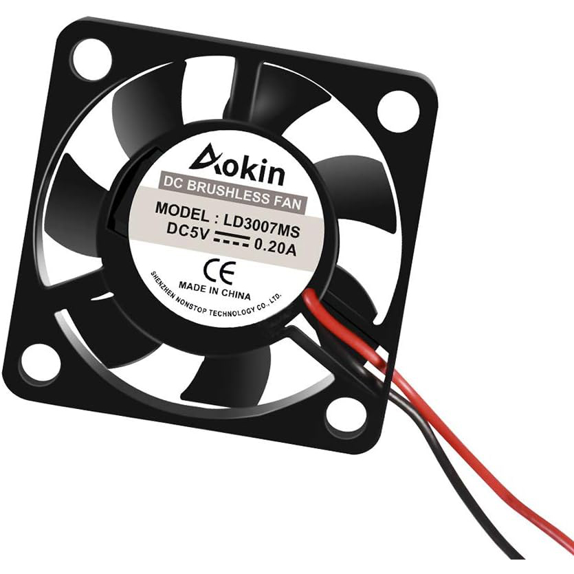 4pcs 3007 Fan Black for Raspbe - Pi Cooler ulasan dan harga