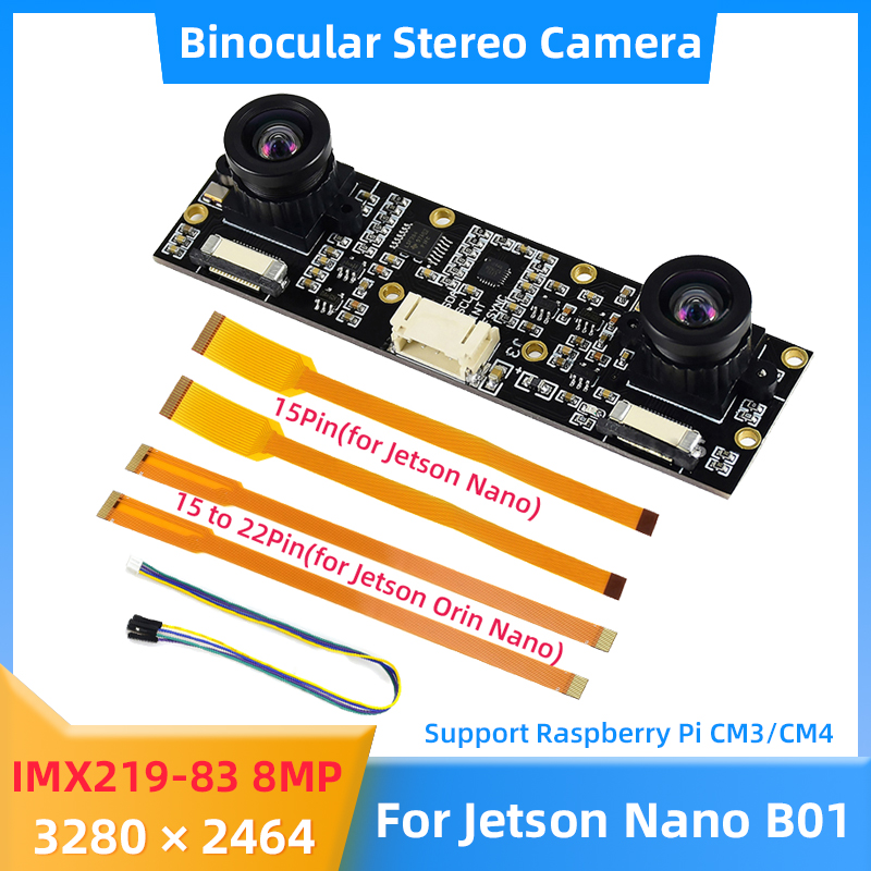 8MP IMX219 Binocular Camera fo - Pi Camera Module ulasan dan harga