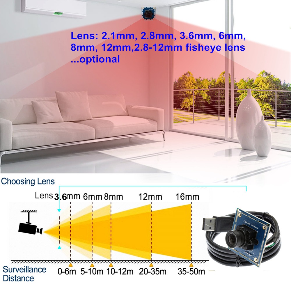 720P HD micro USB camera modul - Pi Camera Cable ulasan dan harga