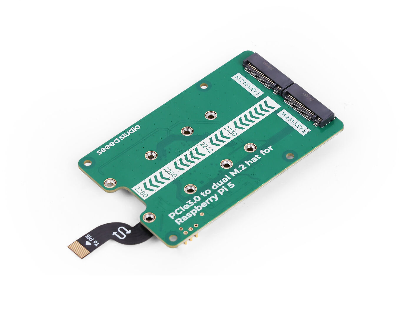 PCIe3.0 Switch to dual M.2 hat - Pi 5 Case ulasan dan harga