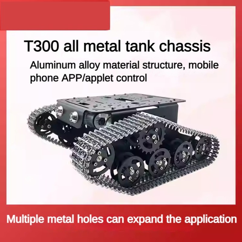 Metal 2WD Tank Chassis with Pl - Raspberry Pi Kit ulasan dan harga