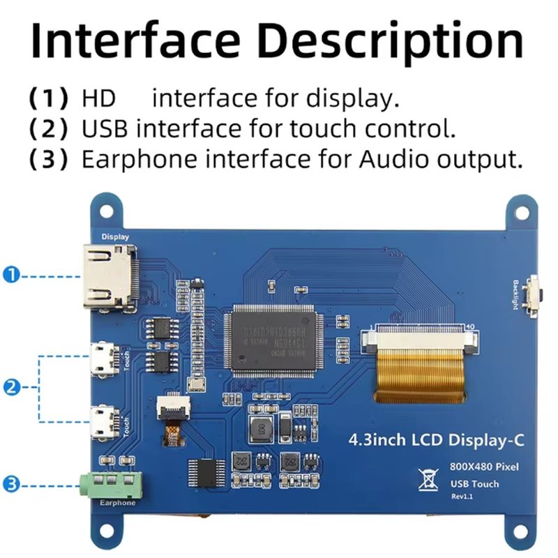 2026 New Capacitive Touch Scre - Pi Display ulasan dan harga