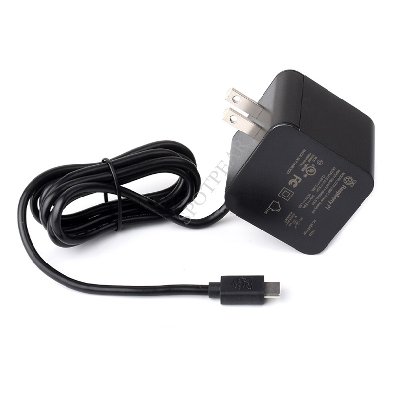 Raspberry Pi 5 27W USB-C Power - Pi Power Supply ulasan dan harga