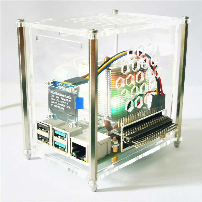 Raspberry Pi 4 Model B PWM ICE - Pi 4 Case ulasan dan harga