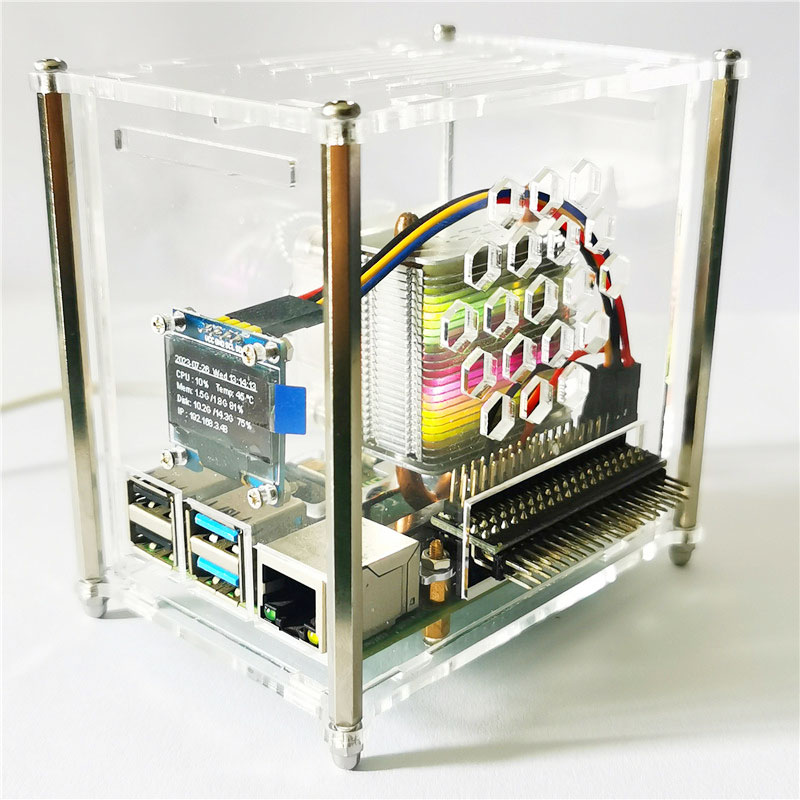 Raspberry Pi 4 Model B PWM ICE - Pi 4 Case ulasan dan harga