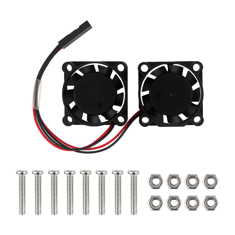 Dual Radiator Fan for Raspberr - Pi Power Supply ulasan dan harga