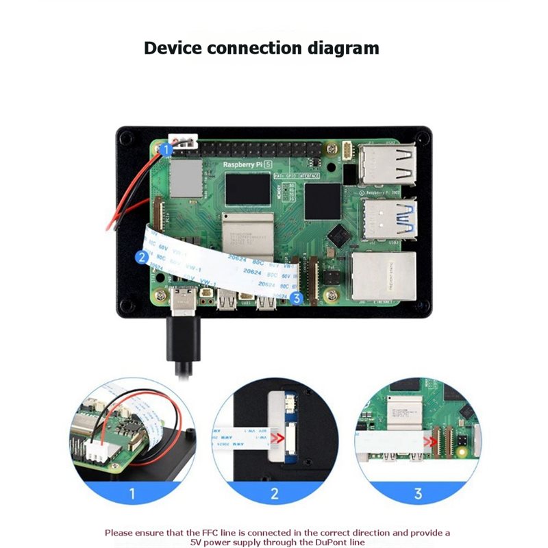 FC-[IANC-AB01] For Raspberry P - Pi Display ulasan dan harga