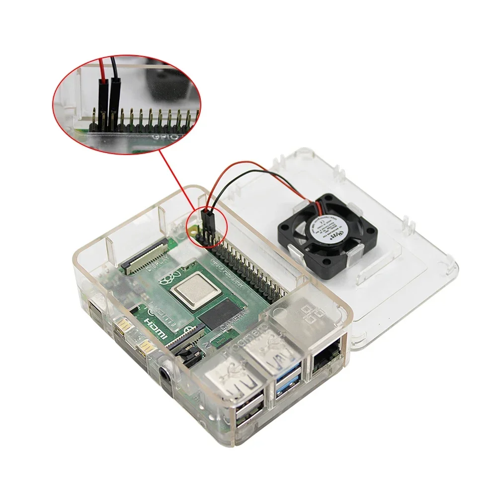 Raspberry Pi 4 8G 4G 2G Starte - Pi Cooler ulasan dan harga