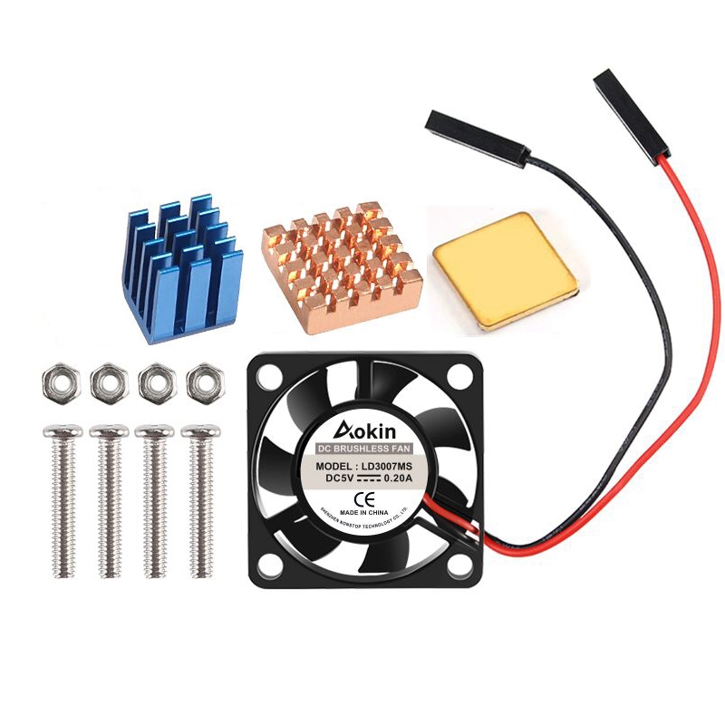 5V / 3.3V Cooling Fan With Scr - Pi Power Supply ulasan dan harga