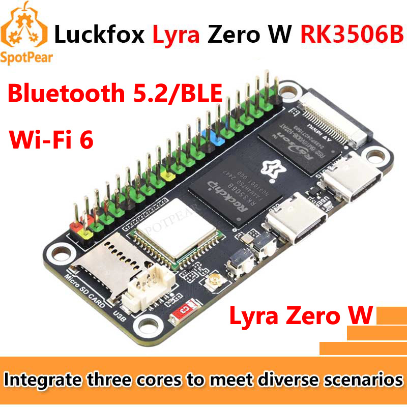 Luckfox Lyra Zero W RK3506B Ro - Pi Zero ulasan dan harga