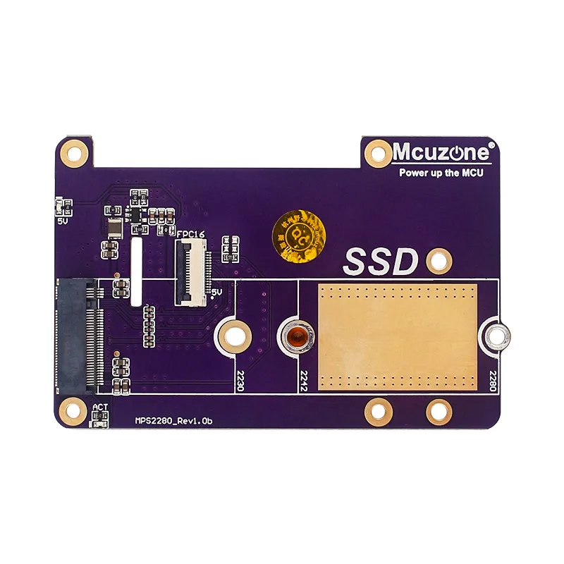 Raspberry Pi 5 PCIe to M.2 NVM - Pi Cooler ulasan dan harga
