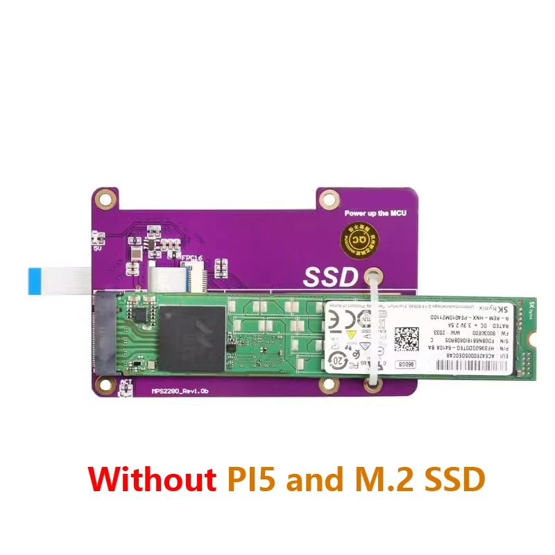 Raspberry Pi 5 PCIe to M.2 NVM - Pi Cooler ulasan dan harga