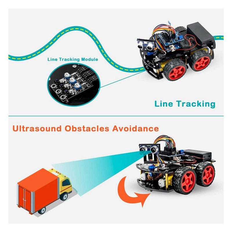WOWFU-4WD Smart Robot Car Kit  - Arduino Kit ulasan dan harga