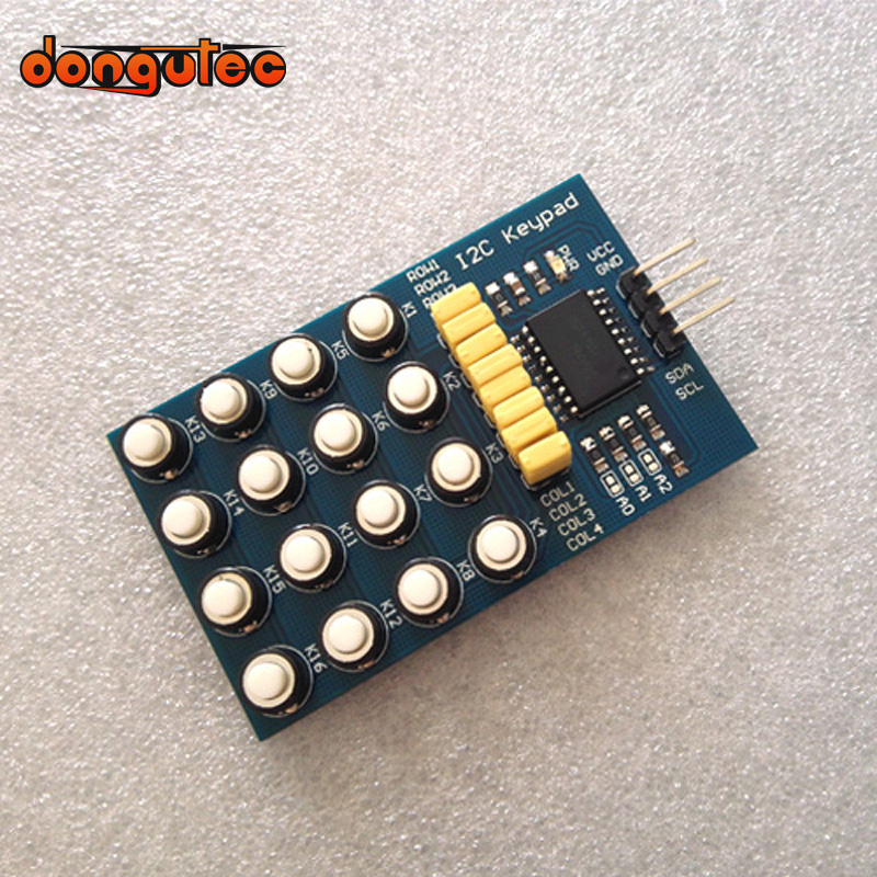 16 Key I2C Keypad Switch Keypa - Arduino Kit ulasan dan harga