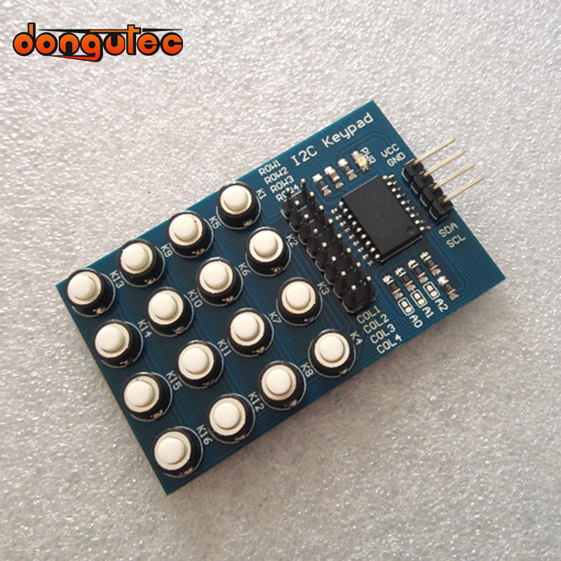 16 Key I2C Keypad Switch Keypa - Arduino Kit ulasan dan harga