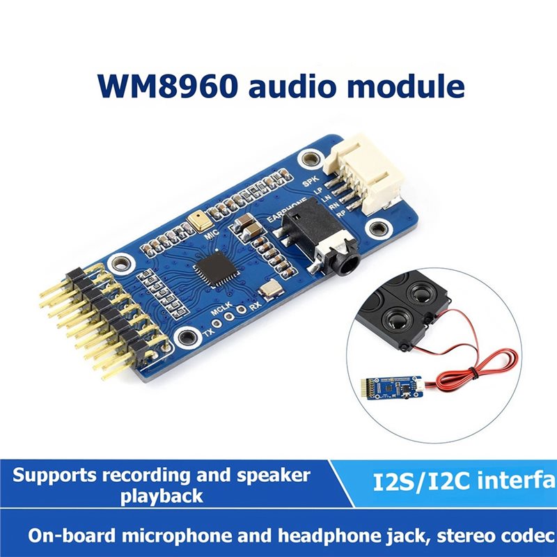 WM8960 For Raspberry Pi 5/7 In - Pi Display ulasan dan harga