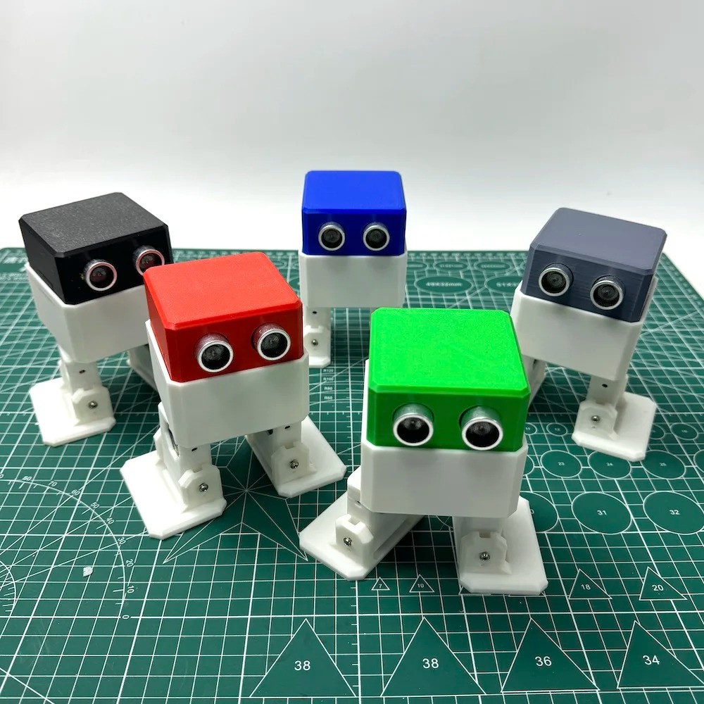 3D Printed Biped Walking Robot - Arduino Kit ulasan dan harga