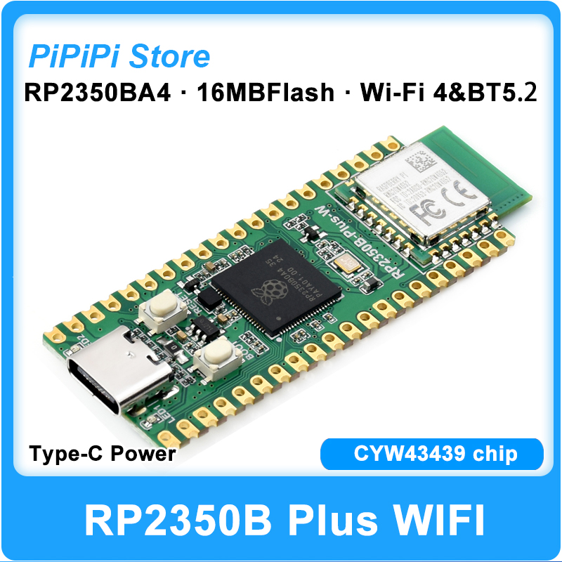 RP2350B Plus W Development Boa - Raspberry Pi Kit ulasan dan harga