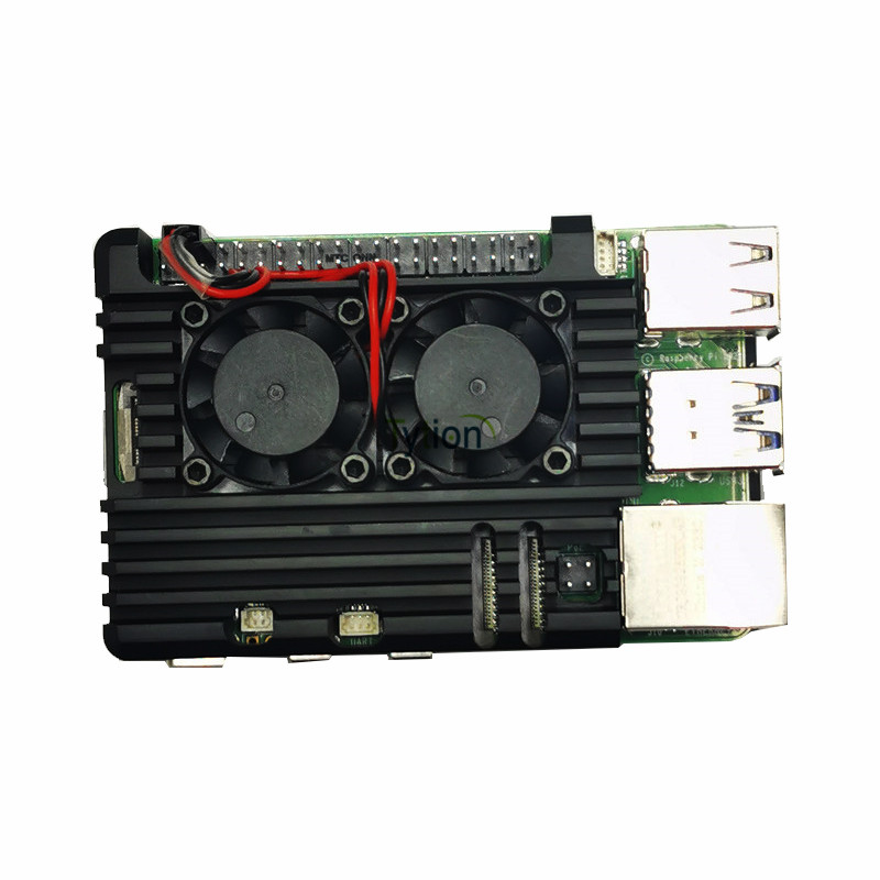 Raspberry Pi 5 Case Dual Fan H - Pi 5 Case ulasan dan harga